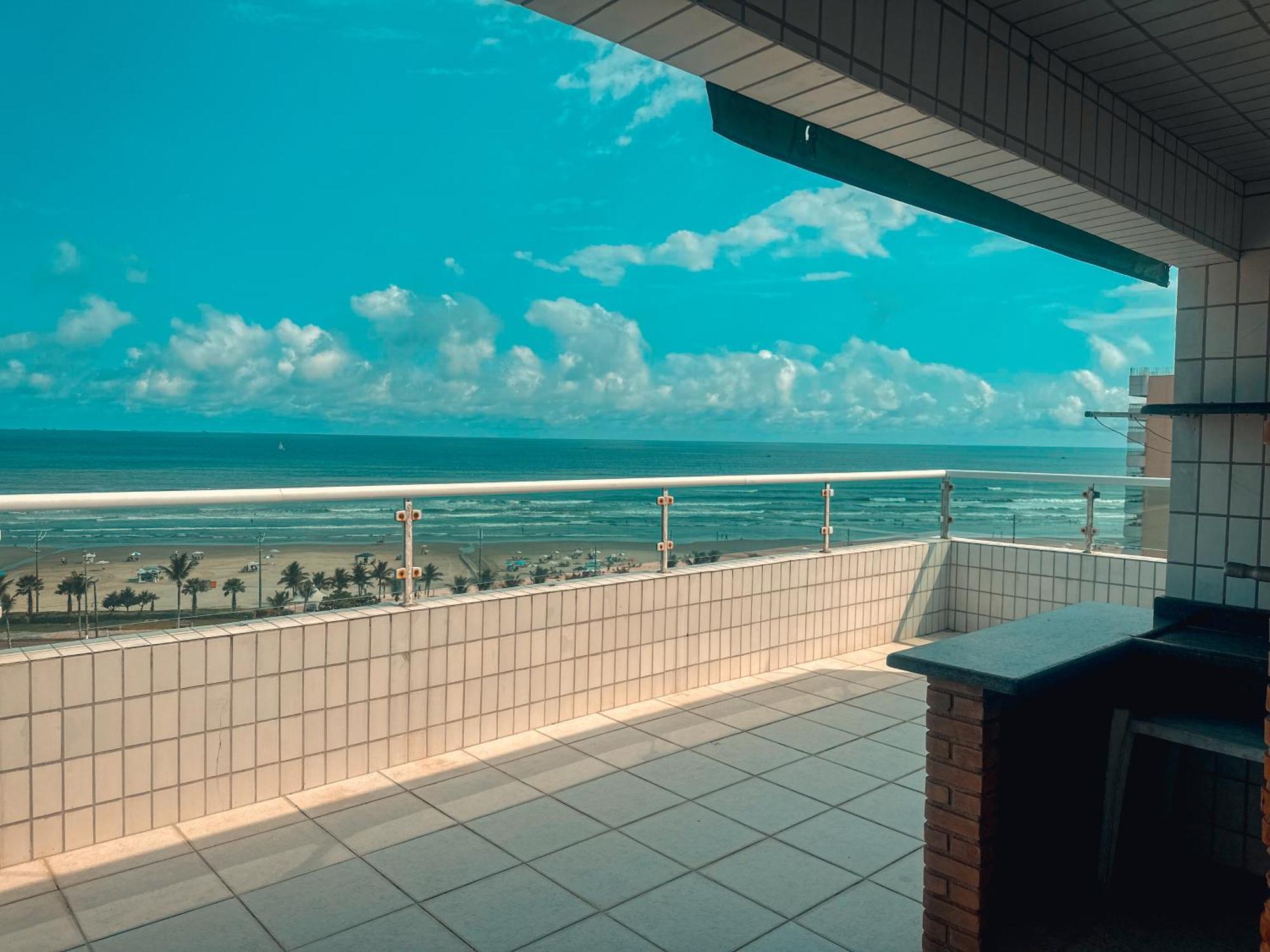 Cobertura Em Frente A Praia 大普拉亚 外观 照片